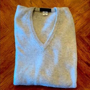 T.S.E. 100% Cashmere Men’s Sweater Lt GREY